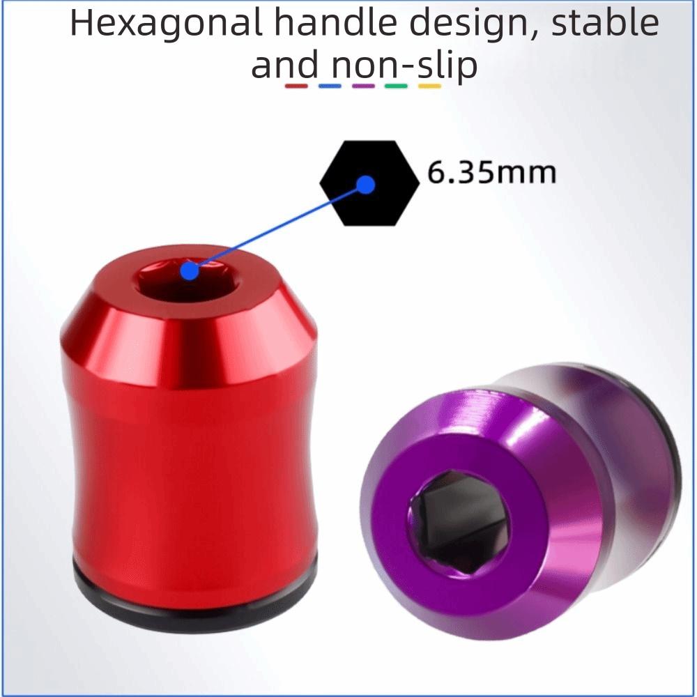 High Hardness Magnetizer Demagnetizer Magnetic Ring Drill Bit Set  Manual Screwdrivers