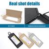 Sun Visor Vanity Mirror Cover Makeup Cosmetic Mirror Cover Sunshade Vanity Mirror Cover for Mercedes Benz S Class W220 1998-2005