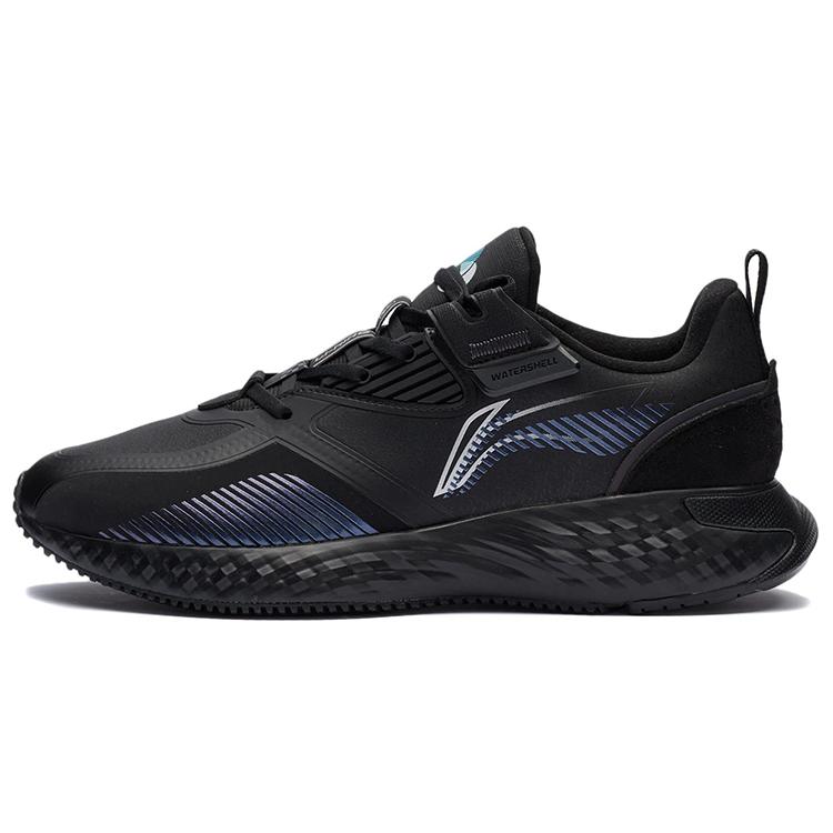 New LiNing Low Top Running Shoes Men's Black AGLR233-3