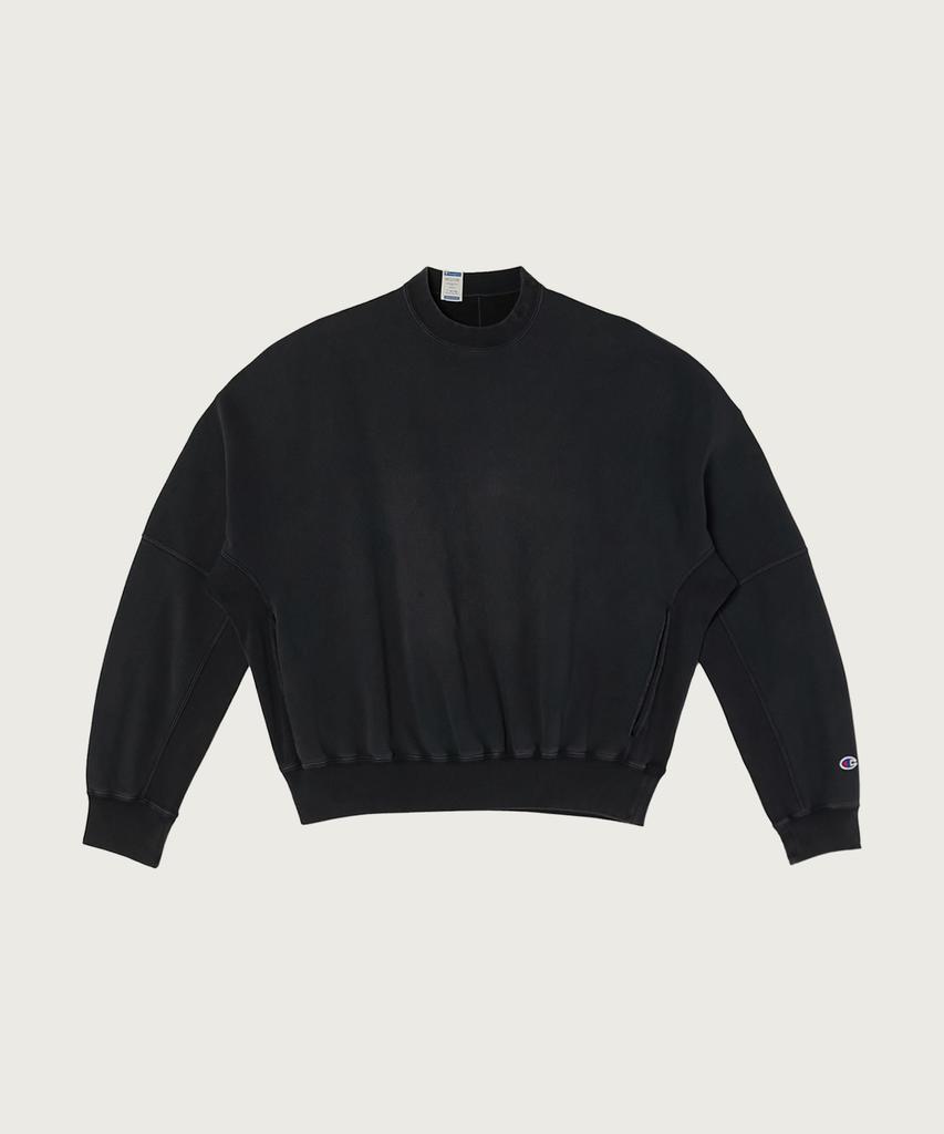 CHAMPION X N.Hollywood Reversible Crewneck Sweatshirt Off Black