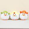 Adorable Plush Chick Keychain With Soft Pp Cotton Filling Perfect Bag Charm