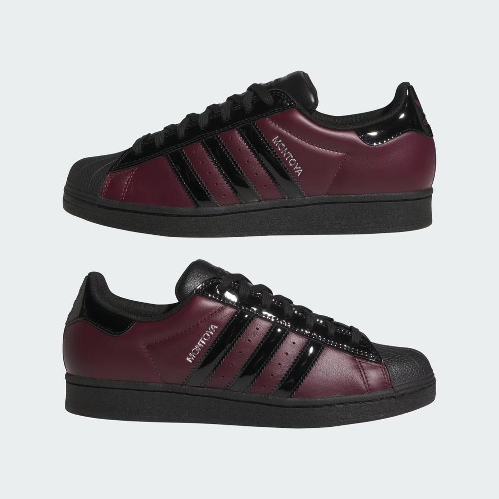KI6735 Marcos Montoya A Adidas Superstar ADV Maroon/Core Black (Men's)