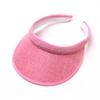 Clip On Womens Sun Visor Ladies Hat Cotton Clip On Sun Visor Tennis Golf Beach