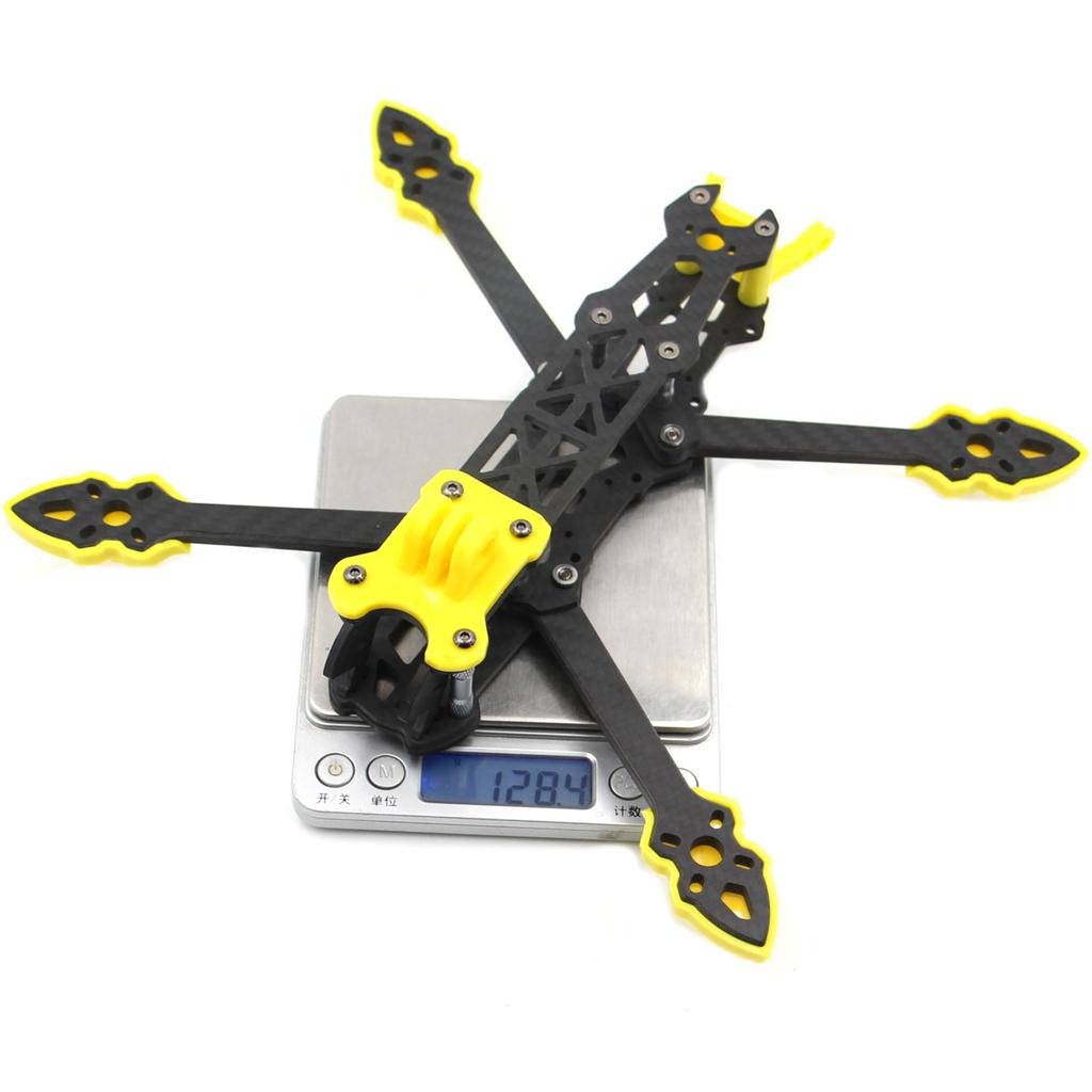 LANNRC Mark4 5inch FPV Carbon Fiber Frame 225mm Wheelbase 5mm arm Freestyle Long Range Frame for Remote Control
