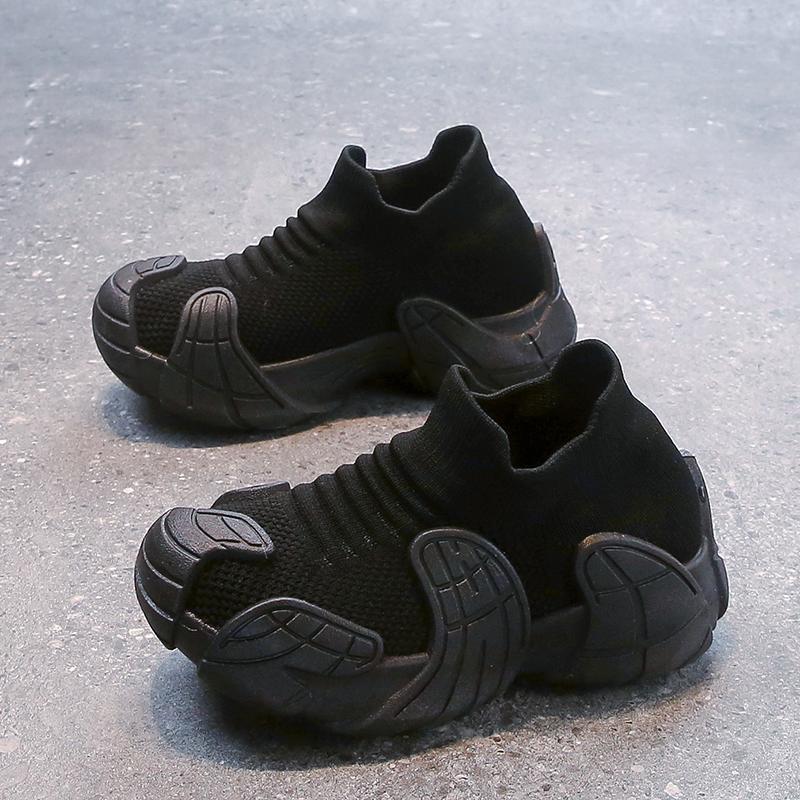 26-37 Children's Oversized Breathable Fashionable Sports and Leisure Shoes Student Versatile Children's Shoes Socks and Shoes