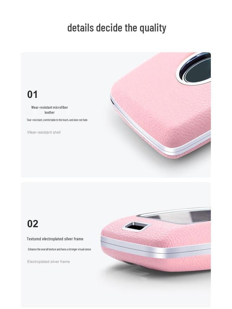 Key Case for Land Rover & Jaguar: Compatible with Range Rover, Discovery Sport, Velar, Defender, Discovery 5/4, and Aurora - Women's Style.