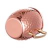1-6PCS Cocktail Wine Cup Moscow Mule Mugs Stainless Steel Copper Plated Juice Beer Cup Coffee Mugs Bar Champagne Party Drinkware
