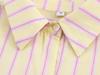 2025 Spring Women's Fashionable European & American Style Loose All-Cotton Striped Long-Sleeve Shirt