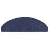 Self Adhesive Stair Treads 10 pcs 65 x 21 x 4 cm Blue Semi Round Large