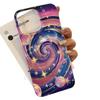 Whirlpool Large Holes Suitable for Apple 16 Mobile Phone Case Iphone15 High End Sense 14 Colorful 13 Soft Border 12p