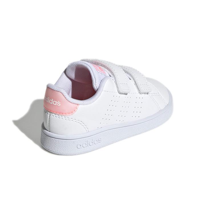 Adidas Neo ADVANTAGE Comfortable Abrasion Resistant Low top Toddler Shoes White Infant And Toddler GW0454