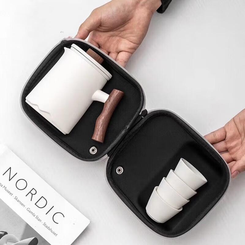 Portable Ceramic Kung Fu Tea Set