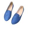 Large Size Single Shoes Women's Summer New European and American Flat Bottom One Pedal Doudou Shoe Size Wish