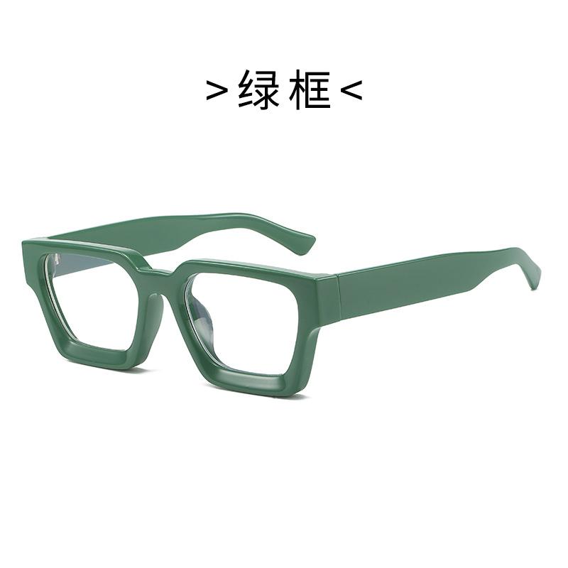 Square Glasses for Women Fashion Oversized Clear Lens Vintage Big Frame Computer Goggles Eyewear Oculos