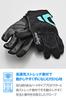 Daytona Motorcycle Leather Hard Smartphone Mesh Hard Knuckle Gloves Black XL 64593 Gloves, Summer, Mesh, (Goat Leather), Protector, Compatible,