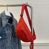 Crossbody Breast Bag Casual Bag Women's Summer New Casual Simple Shoulder Bag Sports Niche Fanny Pack