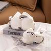 Cute Rabbit Ceramic Tissue Box & Ashtray Set
