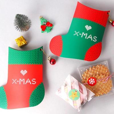 Chaussette de Noël Sac à surprises Boîte de 10
