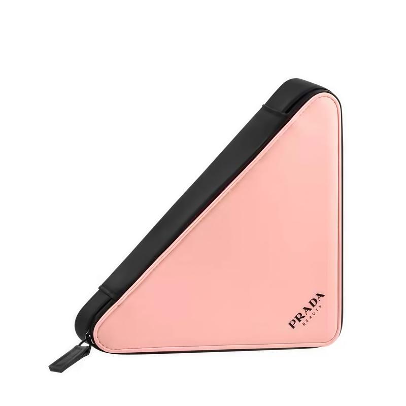 Prada Cosmetic bag/toiletry bag [Customized Bag] Pink Chain, Simple, Niche High-end, Trendy, Commuting, Exquisite, Fashionable Pink ink chain seal
