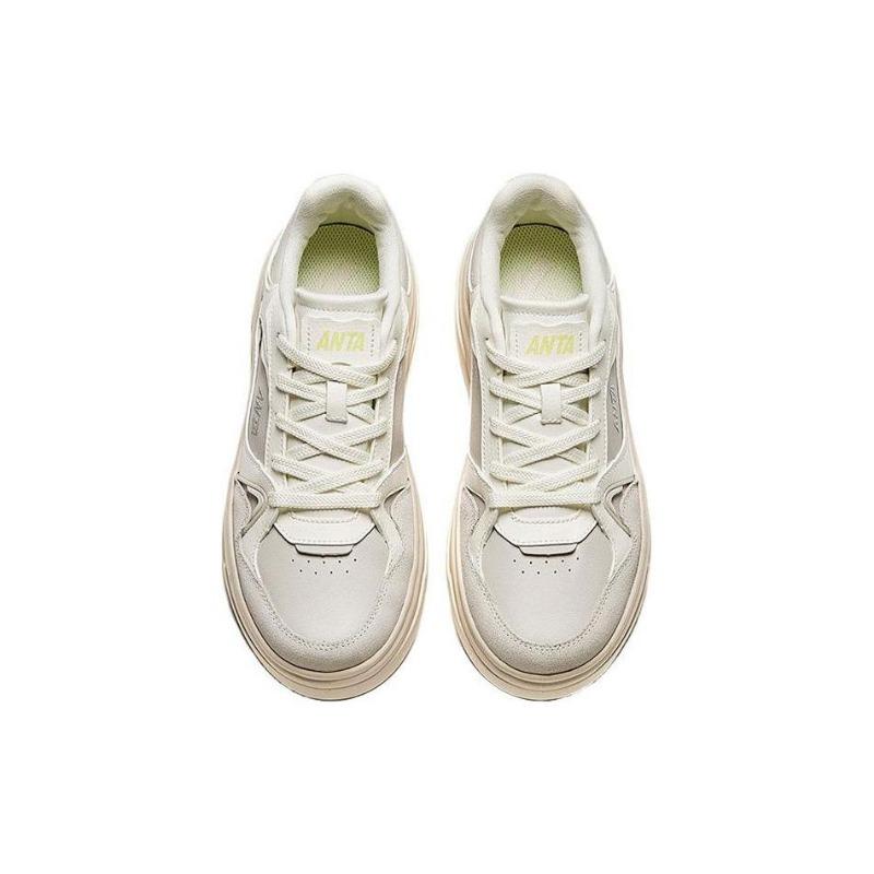 Anta Bequeme Vielseitige Low-Top Skateschuhe Damen Sneaker Weiß 922348072-3