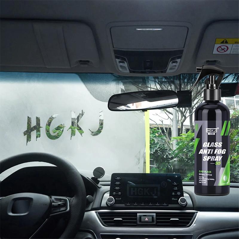 Anti-Fog Interior Windshield Treatment Car Glass Defogger Cleaning Spray Prevents Windshield Fogging To Improve Driving Visibility, No Streaks or Haze