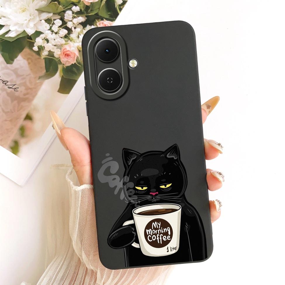 For Tecno KM4 Casing For Tecno Spark Go 2 Case Cover Luxury Fashion Cute Cartoon Funny Painted Silicone Phone Case