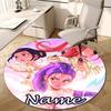 Personalized K-KPop Demon Hunters Round Chair Office Rug - Perfect for Mat, Office Chair & More - Ideal Gift for Birthdays and Holidays