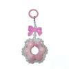 Vibrant Flower Beaded Keychain Stylish Hanging Ornament For Phones And Accessories Everywhere