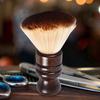 Wooden Handle Hair Brush Durable Hair Styling Neck Brush Professional Cleaning Brush  for Dry Hair