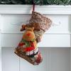 Christmas Stockings Large Xmas Gift Bags Fireplace Decoration Christmas Socks New Year Candy Holder Christmas Decor for Home