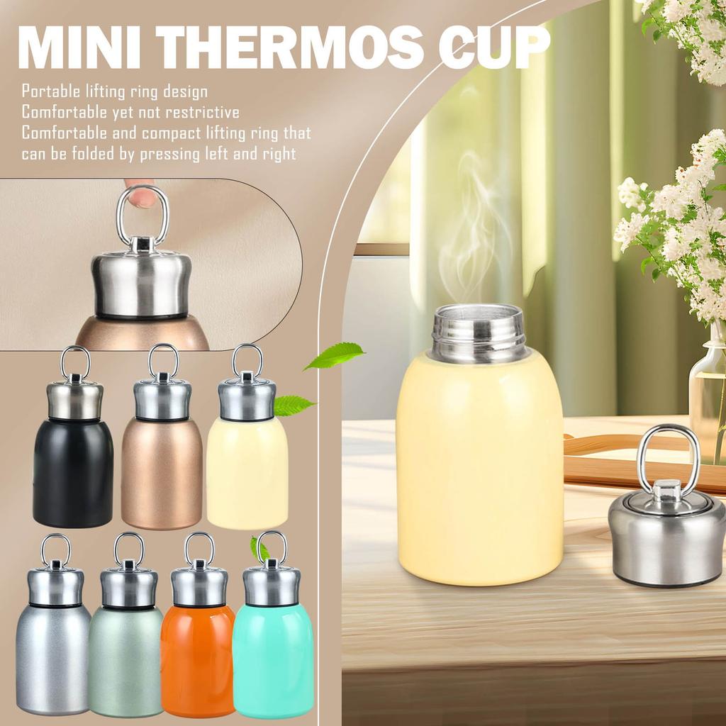 Frosted Puffy Pot Belly Cup 304 Stainless Steel Male And Female Students Vacuum Vacuum Cup Gift Pocket Cup 10.5 Oz