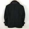 Nano universe Thermolite Gepolsterter Pea Coat Chester Blouson Schwarz Größe M Herren(GEBRAUCHT)