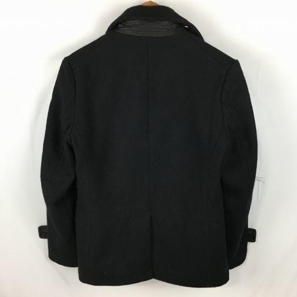 Nano universe Thermolite Gepolsterter Pea Coat Chester Blouson Schwarz Größe M Herren(GEBRAUCHT)