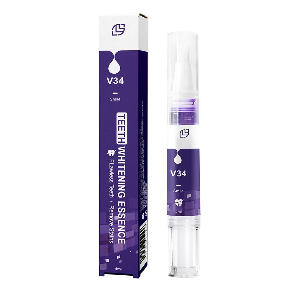 Zahnaufhellung, Zahnaufhellungsinstrument, Zahnpasta-Stift, Zahngel, Aufhellung, sauberes Serum, Fleckenentferner, Reiseteilbar, Lila