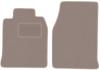 Beżowe dywaniki przednie do: Porsche 968 coupé (1976-1988)