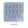 Halloween Silicone Resin Mold Tiny Coffin Shape Mold Filling Craft Quicksand Filler Resin Mold  Making Handmade Craft