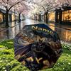 Custom Name Personalized Batman Print Umbrella, Auto Open Close, 8‑Rib Sturdy Frame, Commute Camping Hiking Use, Birthday Gift