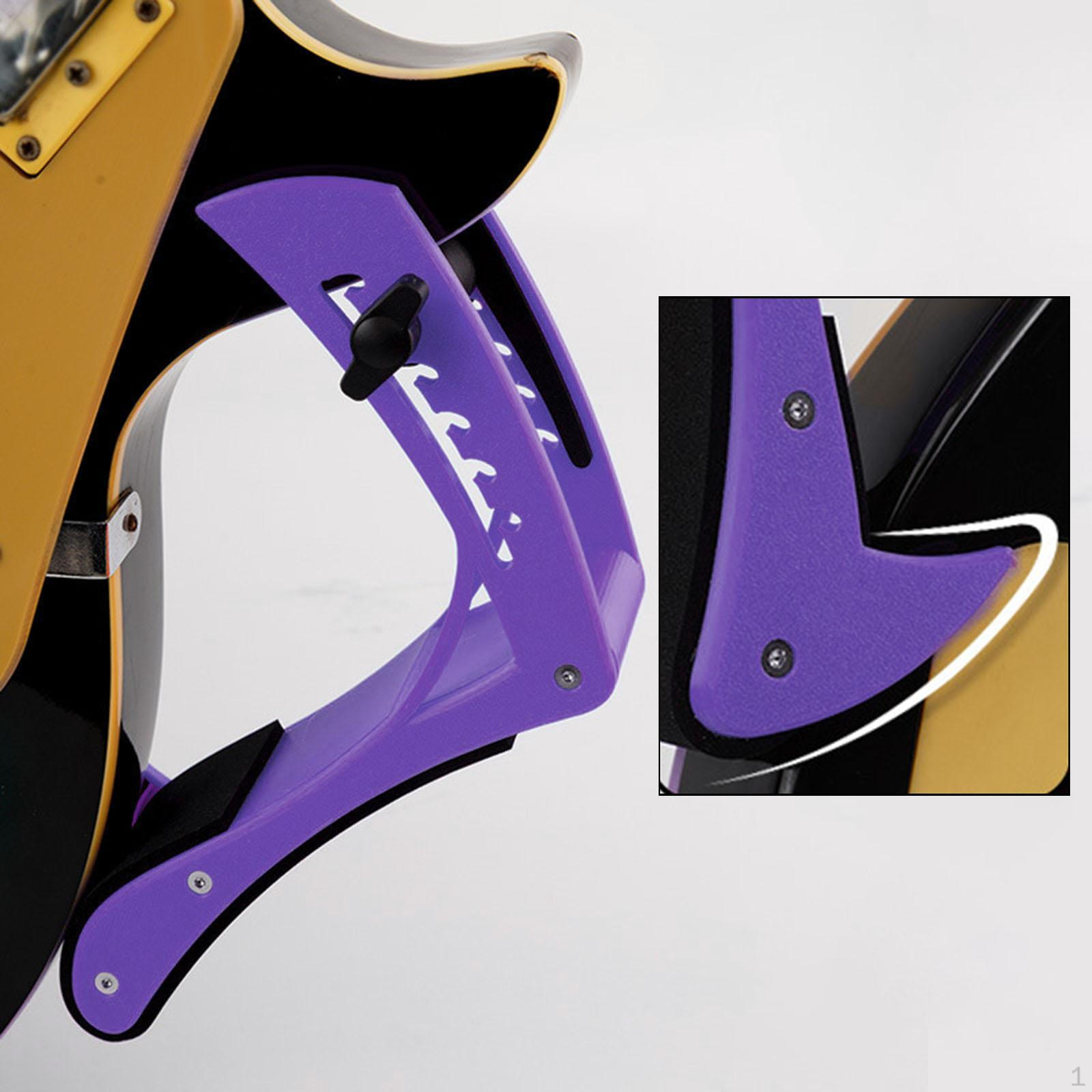 

Подставка для ног для электрогитары с противоскользящими элементами для устойчивости Purple