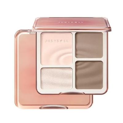 Judydoll - 2 IN 1 Highlighter Contour Palette - 2 Colors