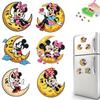 6pcs/Set Moon Above Series Diamond Painting Magnets for Refrigerator Diamond Art Fridge Magnets for Adults Diamond Art Refrigerator Magnets Kits