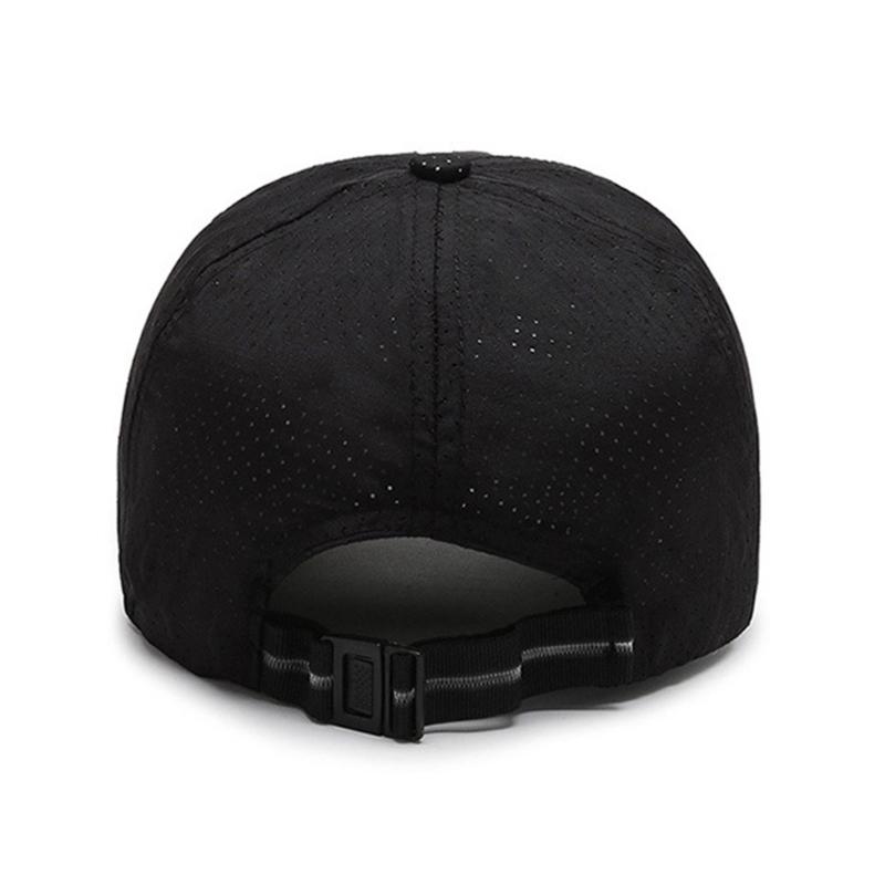 Breathable Quick Drying Baseball Caps Adjust Size Sun Hat Fishing Climbing Hunting Travel Visors Hat for Male Adult