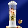 600ml Smoothie Blender Portable USB Rechargeable Juicer with High Speed Motor Mixing Cup for Protein Shakes and Juices