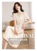 Western style summer dress, dignified and atmospheric short sleeved skirt