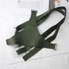 Punk Women Waist Harness Irregular Design Body Suspender One-shoulder Strap Belt  Autumn