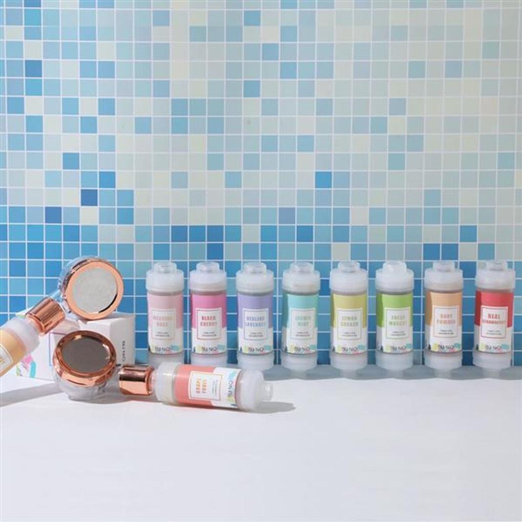 bunio Shower Filter Full Package Healing Aroma (6 Filters + 1 Head)