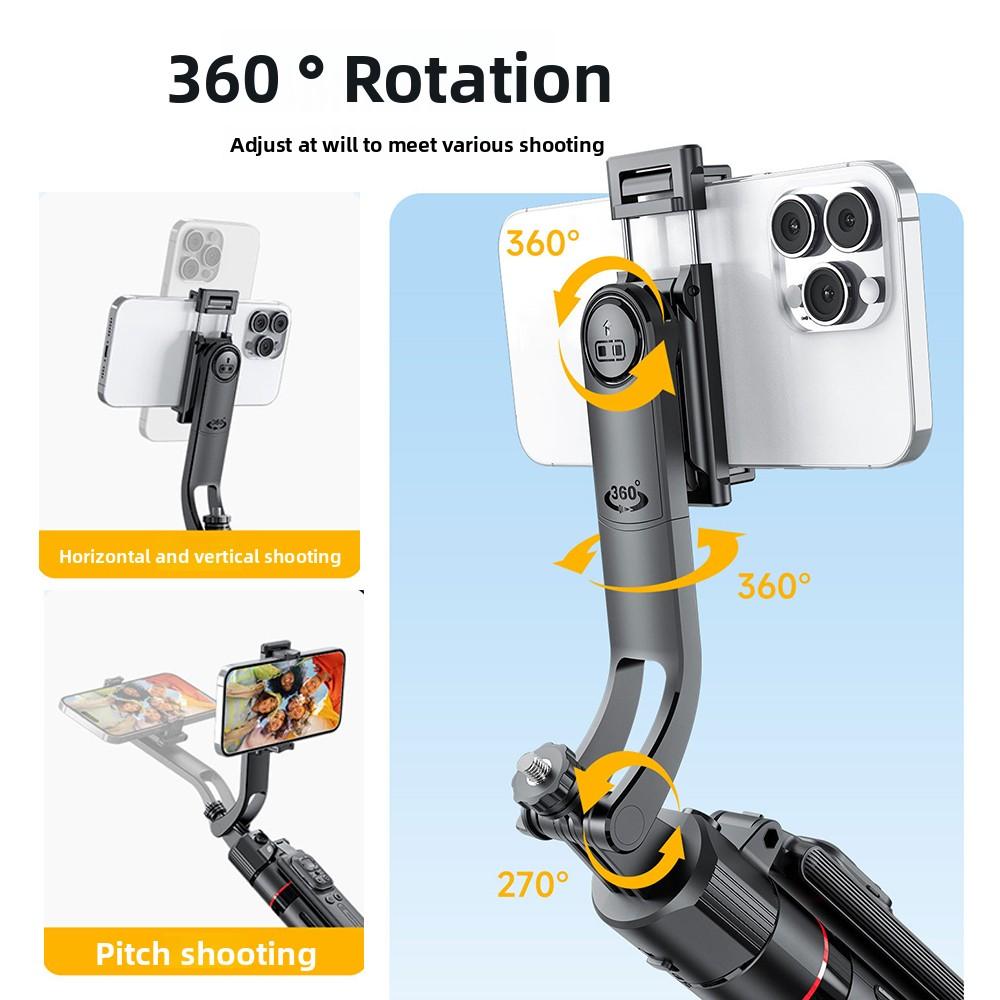 Face Tracking Gimbal Stabilizer Tripod Auto Pop-Up Phone Selfie Stick  for Vlog Video Shooting