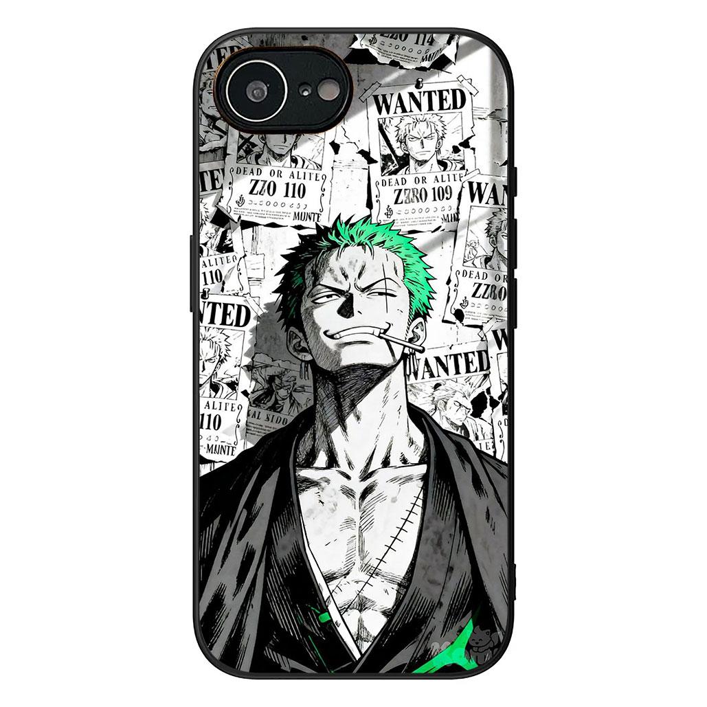 

One Piece Roronoa Zoro Luffy Usopp Phone Cover for Apple iPhone 16 17 Air 14 15 Pro Max Plus 16+ 16E 14+ ProMax Protective Case iPhone17 Pro