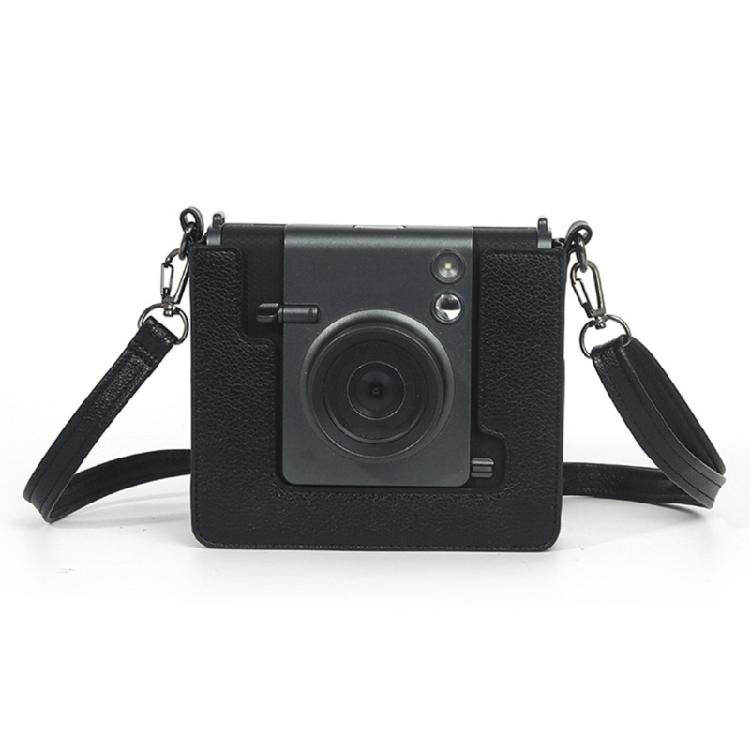 Leather Camera Housing Drop Prevention Easy Maintenance Carrying Solution Protective Cover Travel Friendly Black/Brown