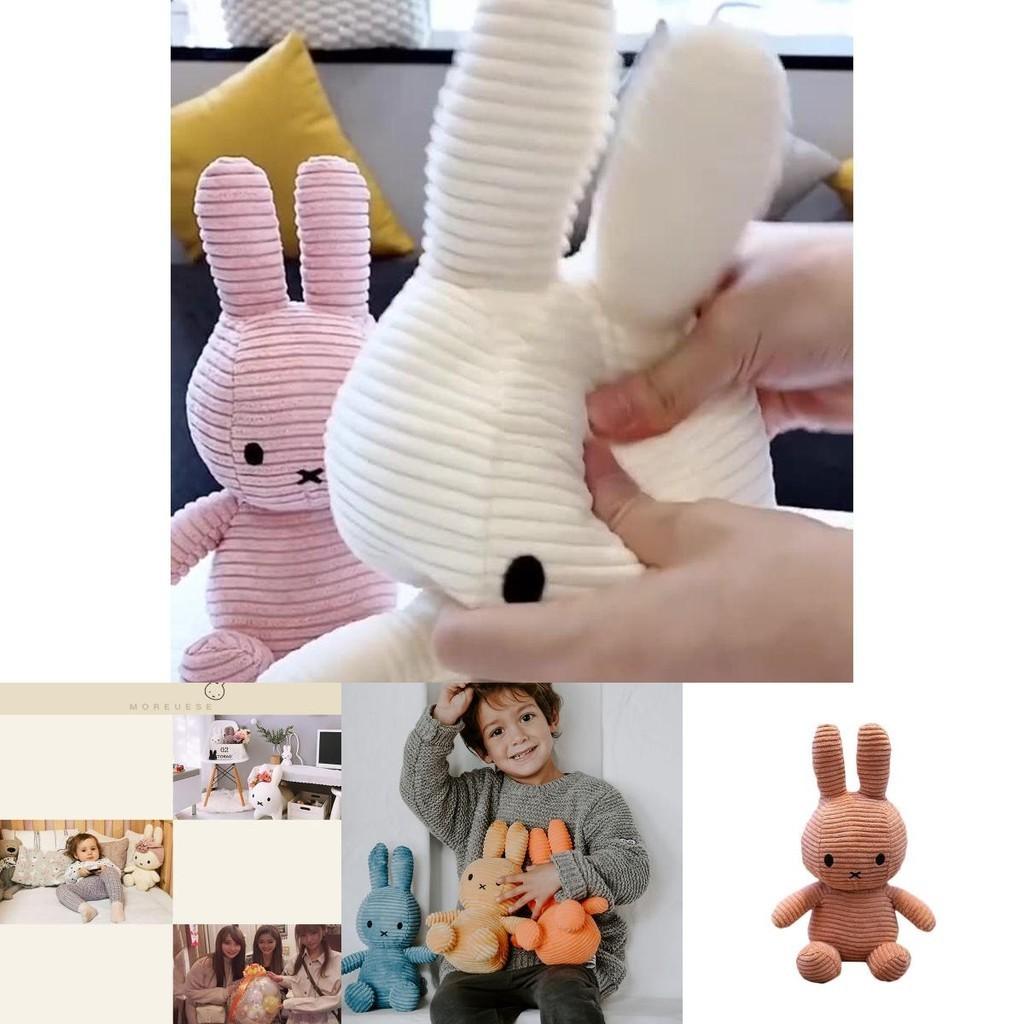Miffy Puppe Spielzeug Superweiches Plüschmaterial PP Baumwollfüllung Perfektes Geschenk für Kinder