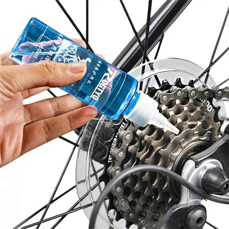 60ML speciální mazivo pro jízdní kola Suché mazivo na řetěz s dlouhou životností Olej na řetězy Olej na řetězy Voskový olej na údržbu Squirt MTB silniční kolo